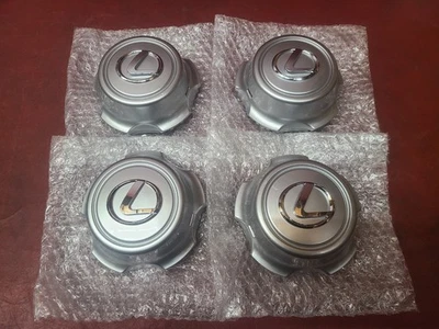 Tapacubos tapacubos centro rueda 74145 plateado para Lexus LX470 1998-2002 JUEGO NUEVO Foto 1 de 4
