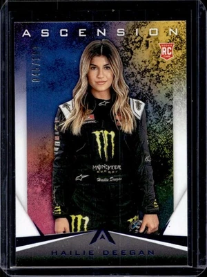 2020 Chronicles Hailie Deegan Ascension Blue RC Rookie #45/199 - Image 1 of 2