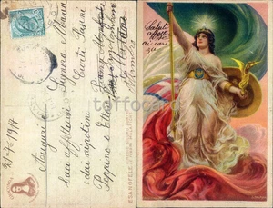 PUBBLICITA' FERRO CHINA BISLERI ESANOFELE GIOCONDA-TRICOLORE MILANO-D17-55 - Imagen 1 de 1