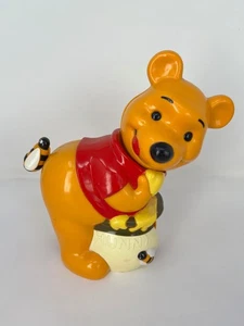 Vintage Disney Winnie Puuh musikalische Krippe Spielzeug Bär Hase Biene zum Aufziehen Baby - Bild 1 von 5