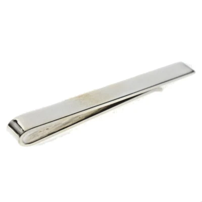 Tiffany & Co. Sterling Silver Classic Tie Tack Clip Clasp Bar - Image 1 of 4