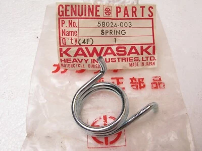 Muelle de retorno para tensor de cadena Kawasaki NOS NUEVO 75-76 KT250 58024-003 Foto 1 de 3