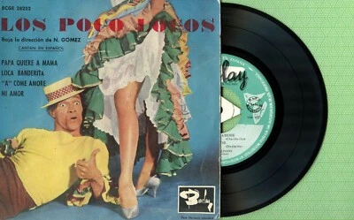 LOS POCO LOCOS / Papa Quiere a Mama / BARCLAY BCGE 28252 Press Spain 1960 EP VG+ - Image 1 of 4