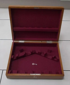 *RAR* Caja de cubiertos compacta sólida caja de madera para diferentes cubiertos - Imagen 1 de 8