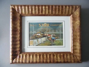 Cigarrillos Greyhound Racing Will's Star, impresión a color enmarcada. - Imagen 1 de 3