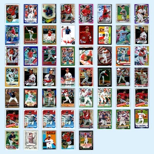 Washington Nationals Lot 53 Baseball Cards Topps Silver Pack Trea Turner NM MLB - Picture 1 of 11