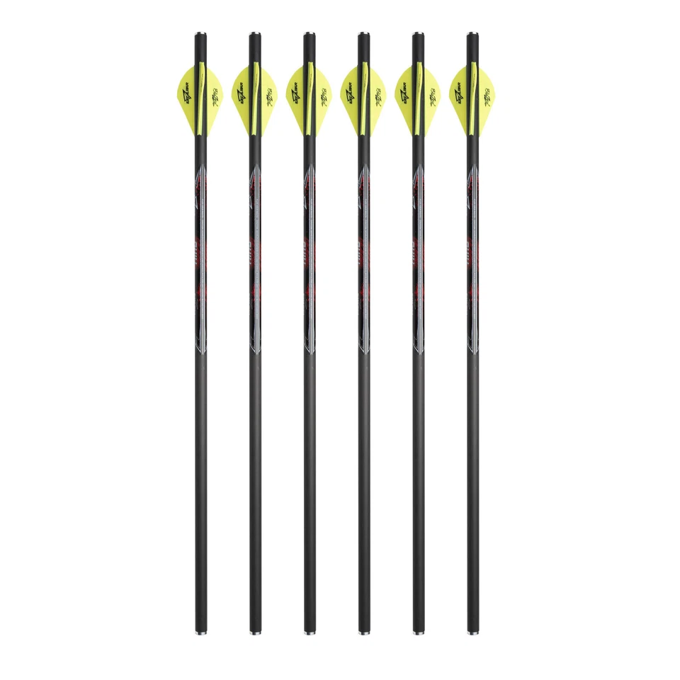 EXCALIBUR Quill 16.5" Carbon/Illuminated Crossbow Arrows - 3/6/12/18/24 Pack - Image 1 of 1