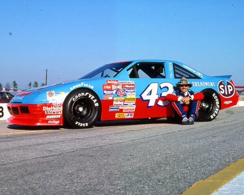 RICHARD PETTY 1988 #43 STP AWESOME CLOSE UP SHOT 11X14 GLOSSY POSTER Cover