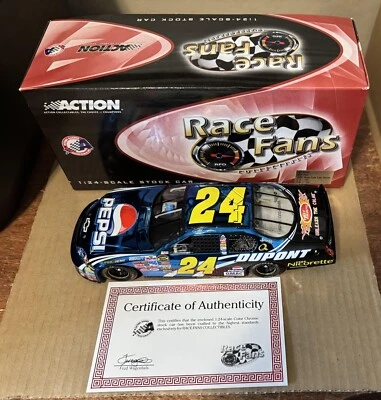 Jeff Gordon 2006 muestra Pepsi color cromo prototipo coche Foto 1 de 4