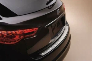 Fits for Infiniti FX 35 37 50 QX70 2009-2023 Rear Bumper Molding Trim Protector - Picture 1 of 8