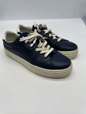 Womens Soludos Yebo Blue Vegan Sneaker Shoes Sz US 7.5 EU 38 - Image 1 of 4