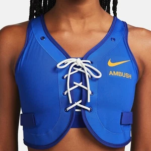 Nike x Ambush Lux Bra Game Royal/ University Gold Women’s Size XL NWT - Picture 1 of 10