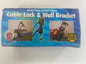 Bulldog JS21 Cable Lock & Wall Bracket - Picture 1 of 2