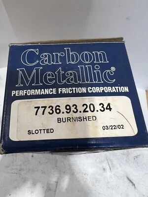 Performance Friction Brake Pads PFC 7736.93.20.34 Racing NASCAR Dirt Asphalt - Image 1 of 4