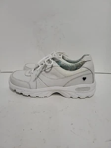NURSE MATES NEW WHITE LEATHER SLIP RESISTANT WORK LADIES 12M SHOES - Picture 1 of 5