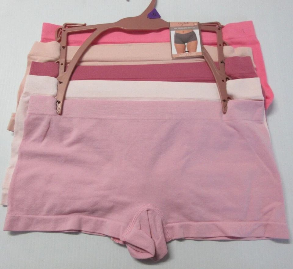 Daisy Fuentes 3-pair Womens Boyshorts Underwear Nylon Blend 1x