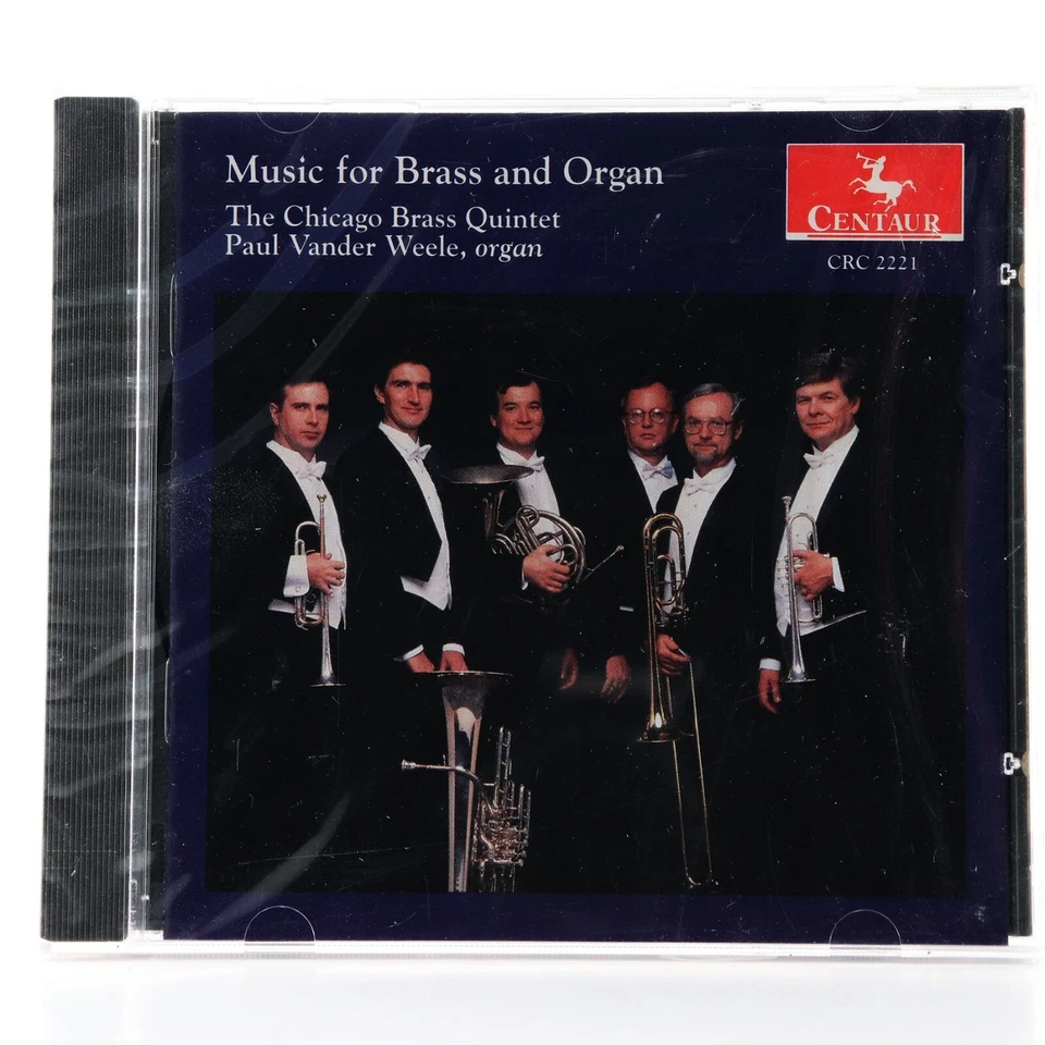 Music for Brass & Organ - The Chicago Brass Quintet, Paul Vander Weele CD SEALED - Image 1 of 3