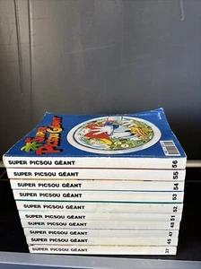 LOT DE 10 SUPER PICSOU GÉANT - Picture 1 of 16