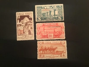 ICOLLECTZONE Tunisia B80-83 VF  hinged - Picture 1 of 1