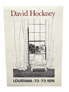 David Hockney Graphic Works Anniversary Louisiana Poster - Bild 1 von 3