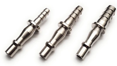 DELTA-P LTD PCL Typ Standard Schnellspanner Stecker Adapter mit Schlauchschwanz 6 mm oder 8 mm oder 10 mm