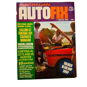 Australian AutoFix Auto Fix Car Enthusiast Magazine March 1976 - Picture 1 of 8