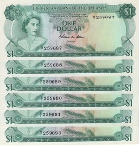 BAHAMAS - 1 $ TYPE 1974 6 exemplaires disponibles - Photo 1/2