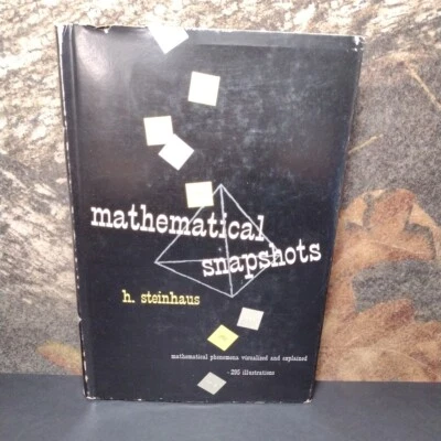 Mathematical Snapshots by H. Steinhaus -Hardcover -1950 -295 Illustrations - Image 1 of 4