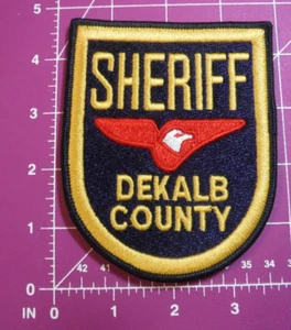 Delkab County Georgia Sheriff patch-vintage - Picture 1 of 2