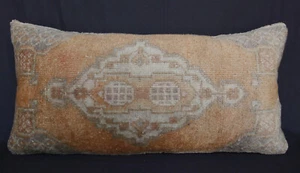 15x30 pillow,Lumbar pillow, Handmade pillow,Throw rug pillow,rug pillow - Picture 1 of 11