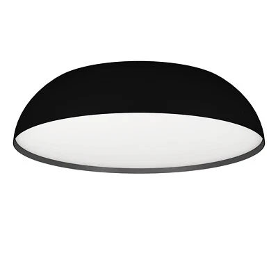 Plafonnier Moderne À LED RGB Multicolore Design Noir GL1691 - Photo 1/4