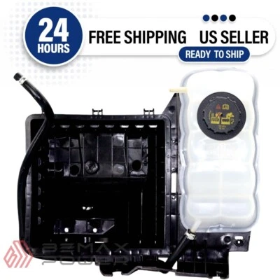 New Engine Coolant Reservoir Tank w/Cap for Ford F-150 11-14 Expedition 603-275 - Image 1 of 4