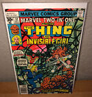 Marvel Two in One #32 The Thing & Invisible Girl Marvel Comic Book