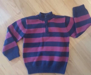 Boy Size 5 Striped Gymboree Sweater  - Picture 1 of 1