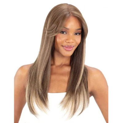 SHAKE-N-GO Shake N Go Masterclass Glueless 13x5 Pre-plucked Hd Lace Front Wig - Majestic