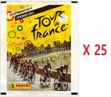 Tour de France 2022 Lot 25 Packets Stickers Panini