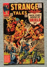 STRANGE TALES #142, SILVER AGE MARVEL COMICS LOT OF 1, 1965, VG