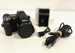 NIKON COOLPIX 5700 5.0MP 8X ZOOM DIGITAL CAMERA DATA CABLE & CHARGER FOR PARTS - Picture 1 of 10