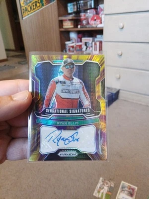 2022 Panini Prizm Sensational Signatures Ryan Ellis Gold 02/10 Auto RC  - Image 1 of 2