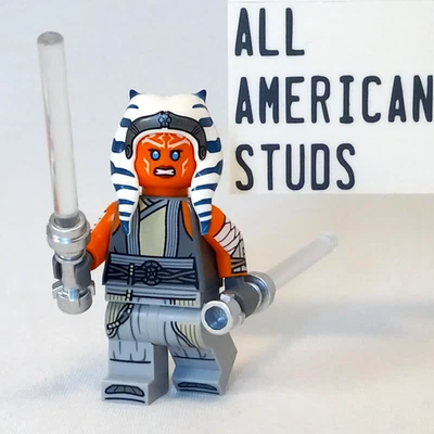 LEGO Star Wars Ahsoka Tano Minifigure 75385 Duel on Peridea Printed Arms - Image 1 of 4