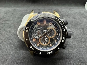 Men's 50mm Invicta Reserve Bolt Black/ Gold Swiss Made Chrono Watch - Picture 1 of 18
