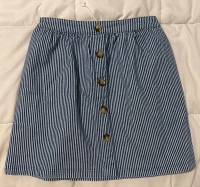 Falda vaquera Mini Boden con bolsillos para niñas talla 9-10 nueva sin etiquetas Foto 1 de 2