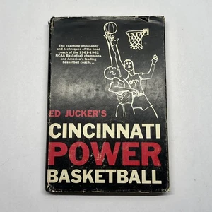 Cincinnati Bearcats Ed Jucker Power Basketball Buch 1962 University signiert lesen - Bild 1 von 12