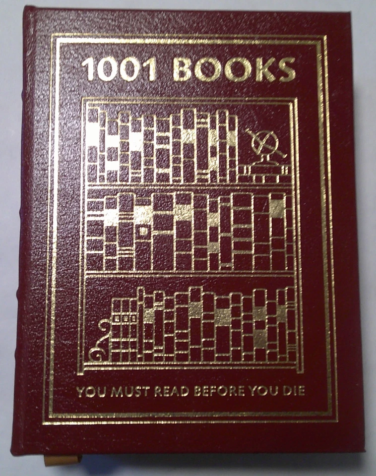 1001 BOOKS YOU MUST READ BEFORE YOU DIE Luxury LEATHER Peter Boxall HB - Image 1 of 4