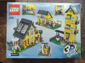 New LEGO Creator 3 IN 1 Beach House 4996 damaged/taped box