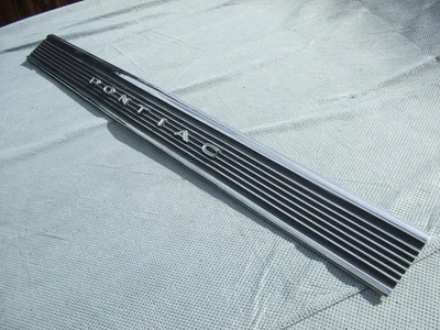 65 1965 Pontiac GTO Lemans chrome rear trim panel - Image 1 of 4