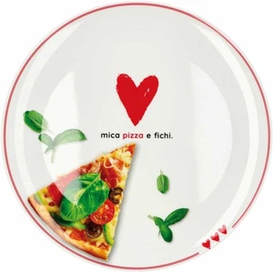 Regalo Italiano Plato Pizza Melamina As. D 33 Cm H 2 Cm Blanco - Imagen 1 de 4