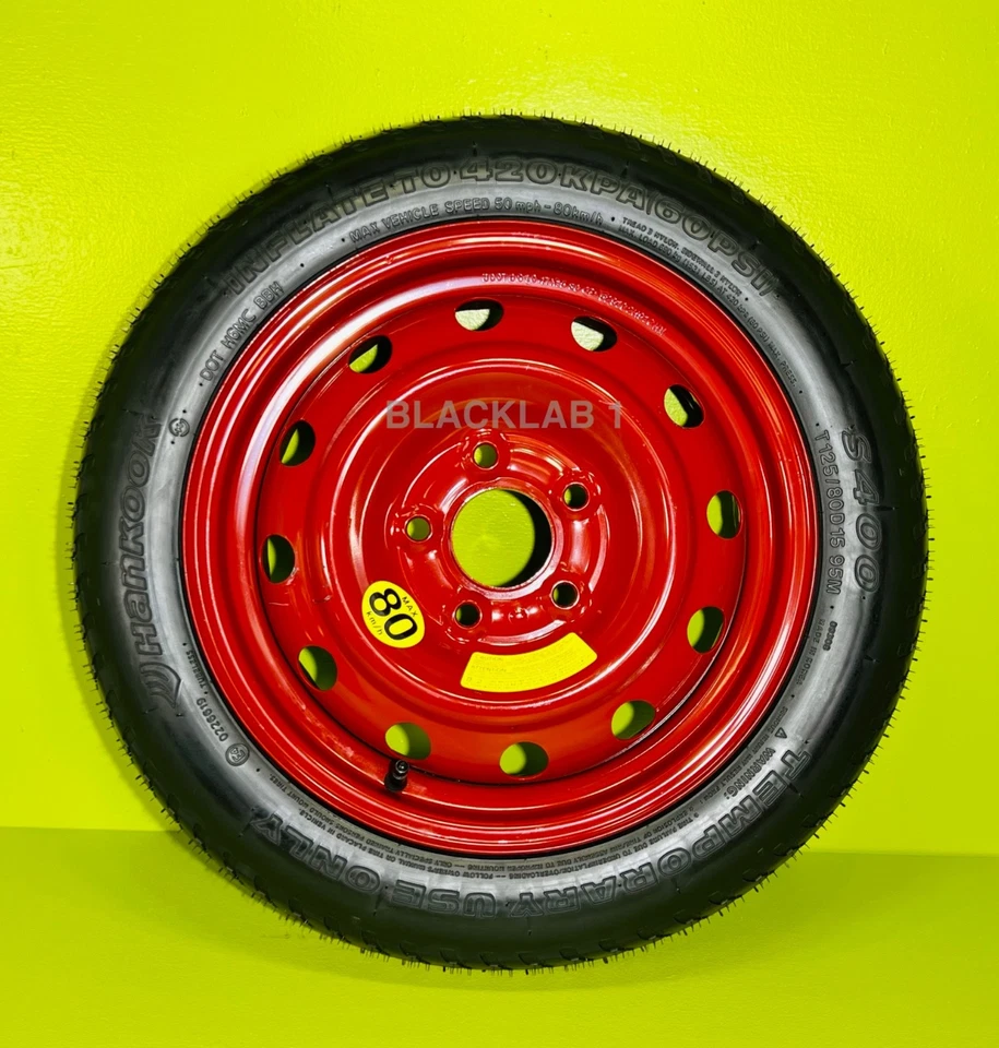 SPARE TIRE 15" FITS:2017 2018 2019 2020 2021 2022 HYUNDAI IONIQ - Image 1 of 1