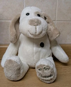 Harrods My First Puppy Dog Beige Cream, Soft Plush, Stuffed Toy, Retired VGC - Picture 1 of 12