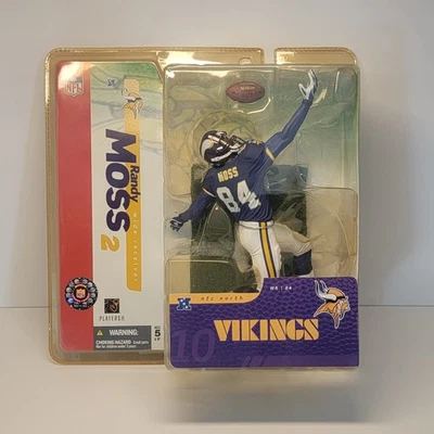 McFARLANE NFL FIGURA RANDY MOSS 2 #84 NFL MINNESOTA VIKINGS MOSS SEGUNDA FIGURA - Nueva Foto 1 de 2